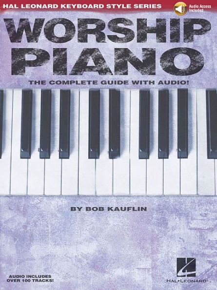 Worship Piano - Hal Leonard Keyboard Style Series Book/Online Audio