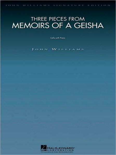 Three Pieces from Memoirs of a Geisha: Cello and Piano
