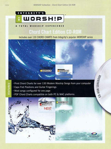 IWorship - Chord Chart Edition CD-ROM - Includes over 130 Chord Charts from Integrity's Popular IWorship Series