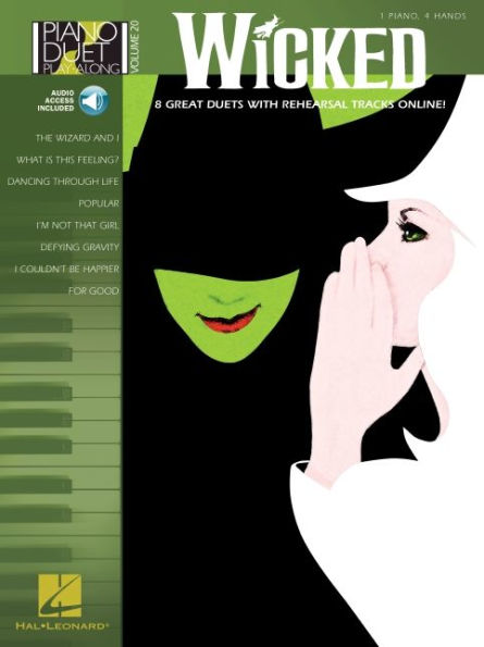 Wicked: Piano Duet Play-Along Volume 20 National Federation of Music Clubs 2024-2028 Selection