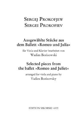 8 Pieces from Romeo and Juliet: for Viola and Piano