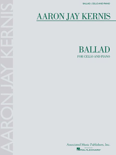 Ballad: for Cello and Piano