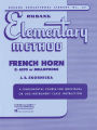 Rubank Elementary Method - French Horn in F or E-Flat and Mellophone