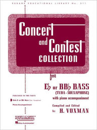 Title: Concert and Contest Collection for Bass/Tuba (B.C.): Solo Book Only, Author: H. Voxman