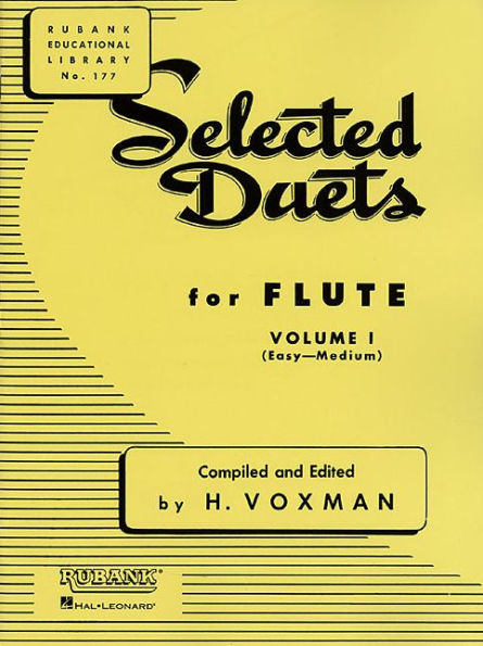 Selected Duets for Flute: Volume 1 - Easy to Medium