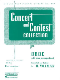 Title: Concert and Contest Collection for Oboe: Piano Accompaniment, Author: Hal Leonard Corp.