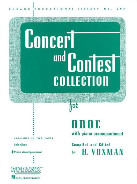 Concert and Contest Collection for Oboe: Piano Accompaniment