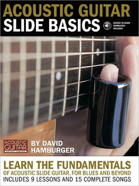 Acoustic Guitar Slide Basics Book/Online Audio