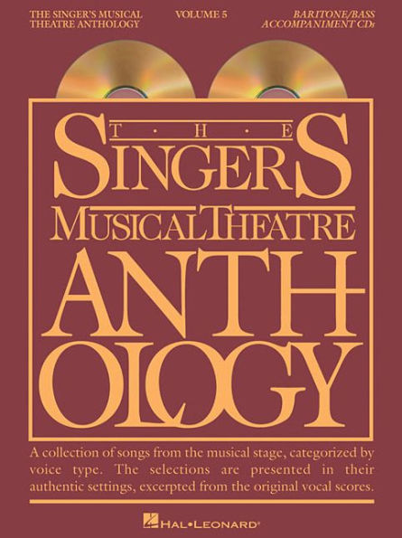 Singer's Musical Theatre Anthology - Volume 5: Baritone/Bass Accompaniment CDs