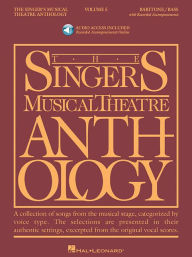 Title: Singer's Musical Theatre Anthology - Volume 5: Baritone/Bass Book with Online Audio of Piano Accompaniments, Author: Richard Walters