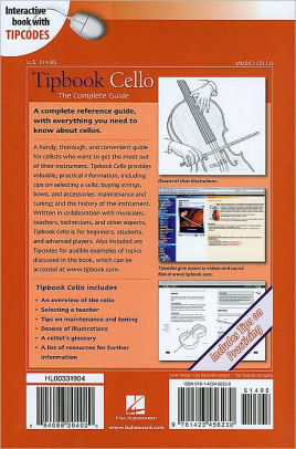 Tipbook Cello The Complete Guide By Hugo Pinksterboer