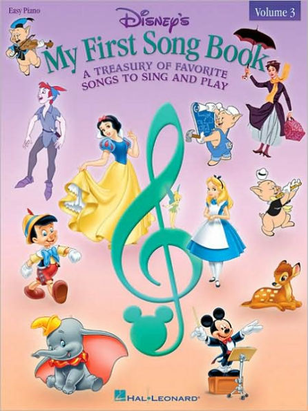 Disney's My First Songbook - Easy Piano, Volume 3