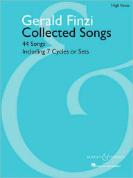 Title: Collected Songs: 44 Songs, including 7 Cycles or Sets High Voice, Author: Gerald Finzi