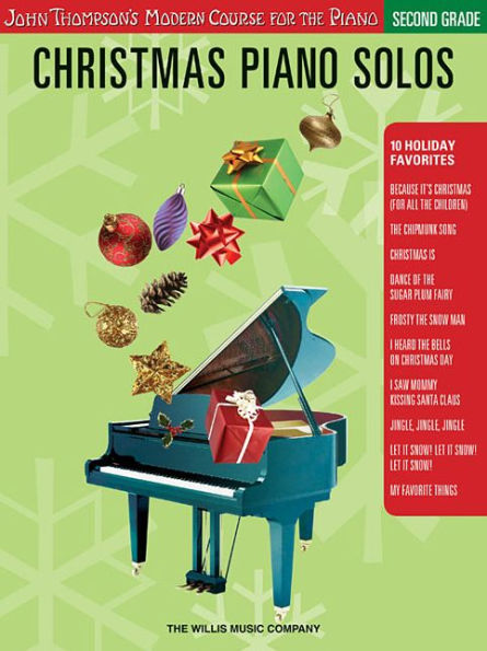 Christmas Piano Solos - Second Grade (Book Only): John Thompson's Modern Course for the