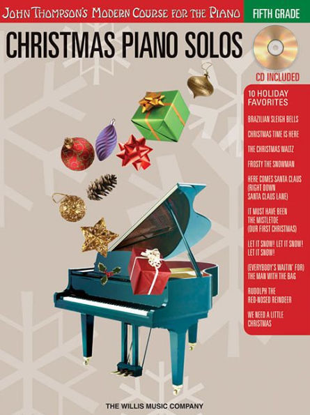 Christmas Piano Solos: John Thompson's Modern Course for the Piano