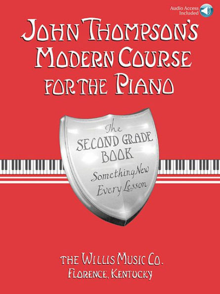 John Thompson's Modern Course for the Piano: Second Grade - Book/Audio
