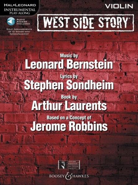West Side Story - Instrumental Play-Along for Violin (Book/Online Audio)