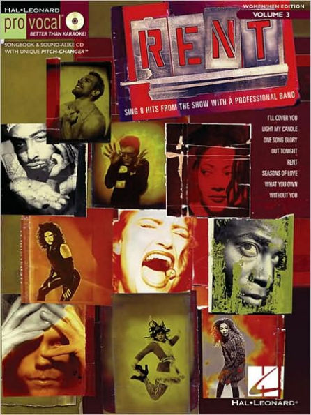 Rent: Pro Vocal Mixed Edition Volume 3