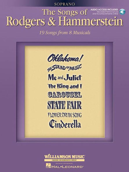 The Songs of Rodgers & Hammerstein - Vocal Collection - Soprano (Book/Online Audio)