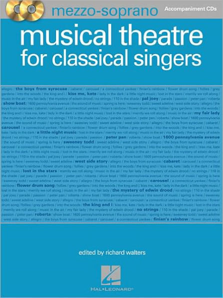 Musical Theatre for Classical Singers: Mezzo-Soprano, Accompaniment CDs