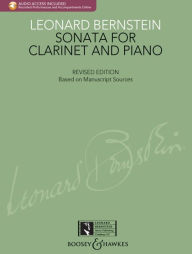 Title: Sonata for Clarinet and Piano: with a CD of Recorded Performance and Accompaniment, Author: Leonard Bernstein