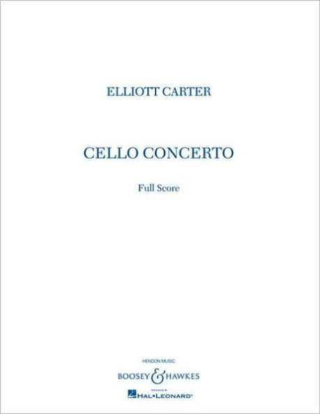 Cello Concerto: Full Score