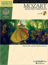 Title: Mozart - Selected Variations: Piano, Author: Matthew Edwards