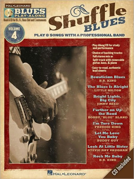 Shuffle Blues: Blues Play-Along Volume 4