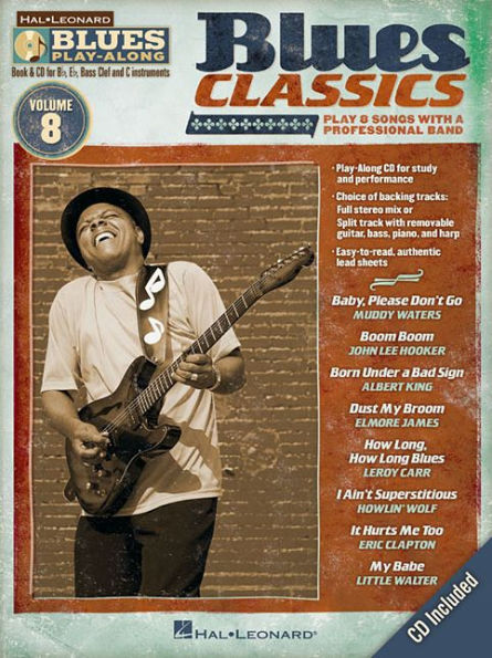 Blues Classics - Blues Play-Along, Volume 8