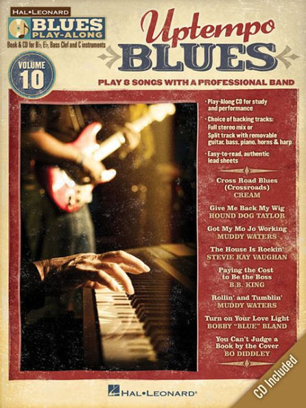 Uptempo Blues: Blues Play-Along Volume 10