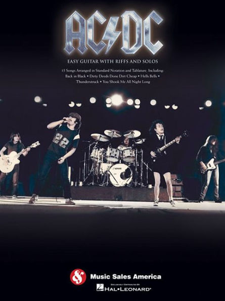 AC/DC: Easy Guitar with Riffs and Solos