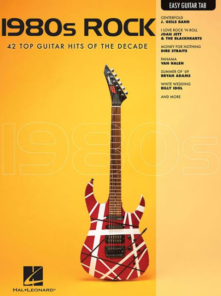 1980s Rock - Easy Guitar with Notes and Tab