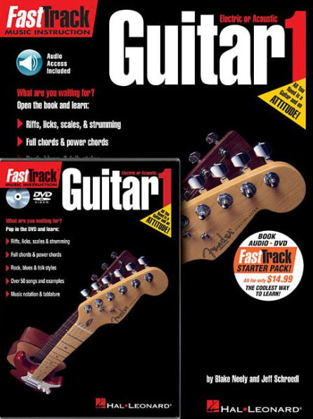 FastTrack Guitar Method Starter Pack: Book/Online Audio/DVD Pack