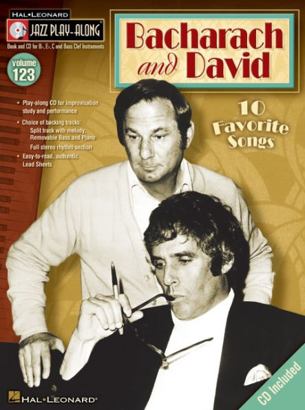 Bacharach and David: Jazz Play-Along Volume 123