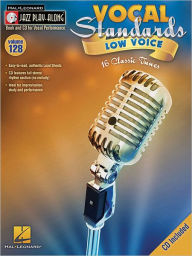 Title: Vocal Standards (Low Voice): Jazz Play-Along Volume 128, Author: Hal Leonard Corp.