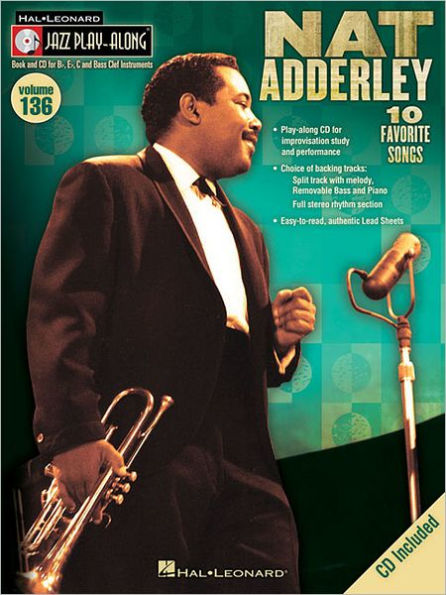 Nat Adderley: Jazz Play-Along Volume 136