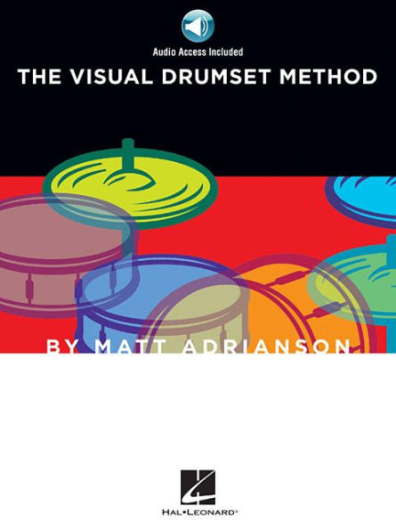 The Visual Drumset Method Book/Online Audio
