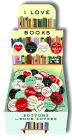 I Love Books Button Box