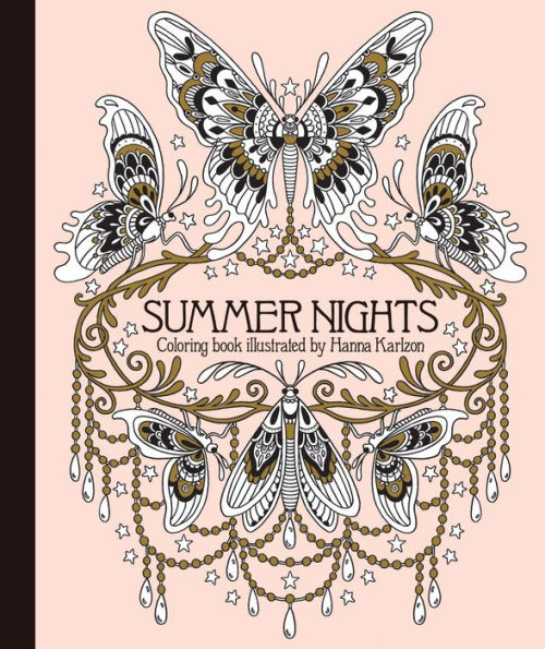 Summer Nights Coloring Book: Originally Published in Sweden as "Sommarnatt"
