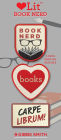 Book Nerd Iron-On Patch Assortment