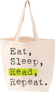 Title: Eat, Sleep, Read, Repeat Tote, Author: Gibbs Smith