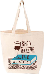 Title: Read Between the Wines Tote, Author: Gibbs Smith Gift