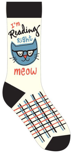 I'm Reading Right Meow Socks