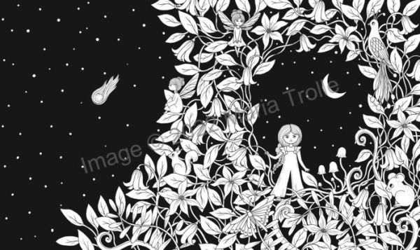 Moon Valley Coloring Book