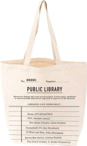 Libraries Save Democracy Tote