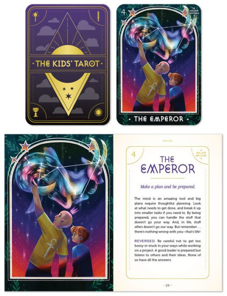 The Kids' Tarot: Illustrated Deck and Guidebook for Life's Big Questions