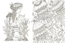 Alternative view 7 of Tales from Atlantis: Coloring Book