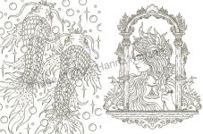Alternative view 9 of Tales from Atlantis: Coloring Book