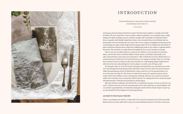 The Heirloomed Kitchen: Made-from-Scratch Recipes to Gather Around for Generations