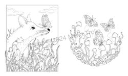 Alternative view 2 of Shooting Star: Coloring Book